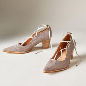 *NWOT* Sundance Odelle lace detail heels